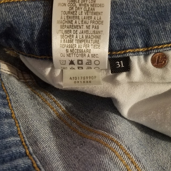 NWOT 7FOR ALL MANKIND RYLEY DISTRESSED JEAN/ITALIAN FABRIC/SOLD OUT ONLINE - Picture 15 of 16